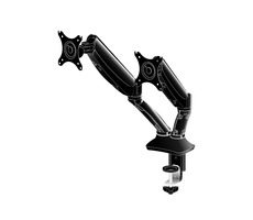 IIYAMA DS3002C-B1 stolní držák na 2 monitory / VESA 75 a 100 / pivot / černá