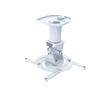 Techly Stropní držák na projektor 22 cm / 10 kg / bílá