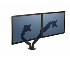 Fellowes Platinum Držák monitoru 2 ramena vedle sebe černá / USB 3.0