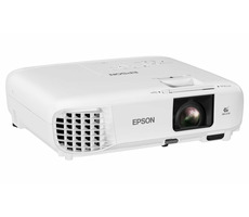 EPSON EB-W49 bílá / 3LCD / 1280 x 800 / 3800 ANSI / 16 000:1 / 2x VGA / 2x HDMI / USB / LAN / RS-232C / Repro 5W
