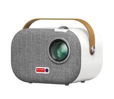 BlitzWolf BW-V2 bílá / Přenosný projektor / 1920x1080 / 200 ANSI / repro / WiFi