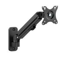 Gembird MA-WA1-01 Držák na zeď pro monitor do 27" / standarty VESA 75x75 & 100x100 / nosnost 7 kg / nastaviteln