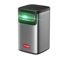 BlitzWolf BW-VT2 PRO MAX stříbrná / Přenosný projektor / 180 ANSI / USB-C / HDMI / repro  / doprodej
