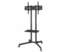 Hama 220874 Pojízdný TV stojan Trolley 600x400 černá