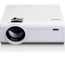Lenco LPJ-280WH bílá / LED / 800 x 480 / 2800 ANSI / HDMI / USB / VGA