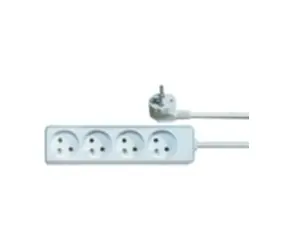 Solight Prodlužovací přívod 4 zásuvky - délka 3 m / Solid