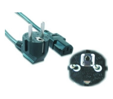 Gembird kabel síťový 10m napájecí 230V