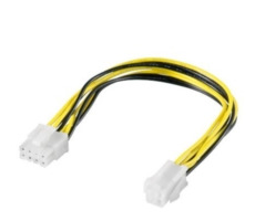 PremiumCord Redukce napájení P4 / 4pin zdroj / 8pin deska