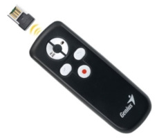 Genius Media Pointer 100 / mediální ukazovátko / bezdrátové 2.4GHz / černá