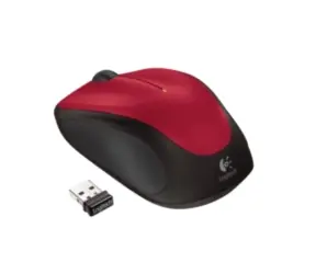 Logitech Wireless Mouse M235 / Myš / USB bezdrátová / Červená