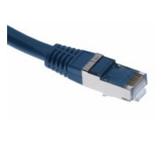 UTP patchkabel cat. 6 - 1m modrá