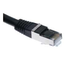UTP patchkabel cat. 6 - 10m černá