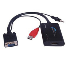 PremiumCord VGA+audio elektronický konvertor na rozhraní HDMI