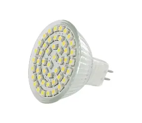 WE LED žárovka 48 x SMD 2.7W GU5.3 / refl / bílá 