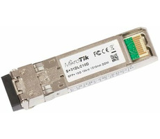MikroTik S+31DLC10D / Převodník / SFP+ optický modul / SM / 10km / 10G / 1310nm