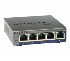 NETGEAR PLUS SWITCH  5xGbE / mngt. via PC utility / monitoring via WEB