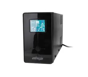UPS Energenie-Gembird Line-Interactive 850VA / 2xIEC / 1xSchuko 230V OUT / USB / LCD