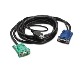 APC Integrated Rack LCD KVM / kabel USB - VGA / 1.8m