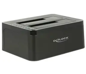 Delock Duální dokovací stanice SATA HDD > USB 3.0 s funkcí klonování