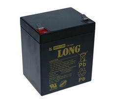 Long 12V 5Ah olověný akumulátor HighRate F2