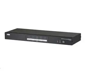 ATEN CS1644A / 4-port DVI Dual View USB 2.0 KVMP Switch / 2.1 Surround Sound