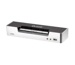 ATEN CS1794 / 4-Port HDMI USB 2.0 KVMP Switch / 4x HDMI Kabely / 2-port Hub / HD Audio