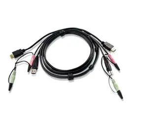 ATEN KVM Kabel USB HDMI s Audio / 1.8m