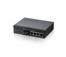 AirLive Industrial Switch IE-541POE / Průmyslový switch / 4 x RJ-45 / 1 x SC MM