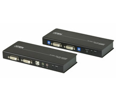 ATEN Extender PC-konzole Dual DVI až 60m / USB / až 1920 x 1200 bodů / surge / RS-232