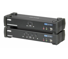 ATEN CS-1784A / 4-port DVI KVMP USB / usb hub / audio 2.1 / kabely / 3D vision ready