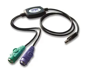 ATEN USB konvertor na 2xPS2 / klavesnice+myš / kabelový