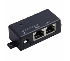 MikroTik pasivní PoE adaptér s LED /  jack 2.1 5.5mm
