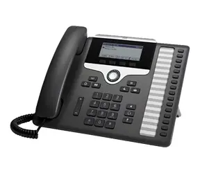 Cisco IP Phone 7861 černá / Telefon VoIP / SIP / SRTP / 16 řádků