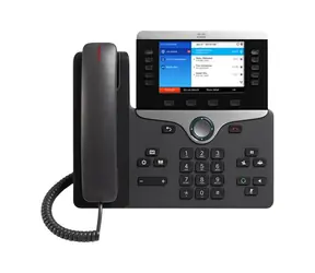 Cisco IP Phone 8851 černá / Telefon VoIP / SIP / RTCP / RTP / SRTP / SDP / 5 řádků