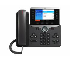 Cisco IP Phone 8851 (určeno pro Cisco UC Manager) černá / Telefon VoIP / SIP / RTCP / RTP / SRTP / SDP / 5 řádků