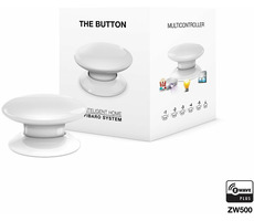 Fibaro The Button multifunkční tlačítko bílá / Z-Wave Plus