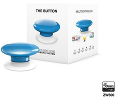 Fibaro The Button multifunkční tlačítko modrá / Z-Wave Plus