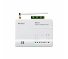 EVOLVEO Sonix - bezdrátový GSM alarm (4 ks dálk. ovl.+PIR čidlo pohybu+čidlo na dveře/okno+externí repro Android/iPhone)