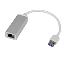 StarTech USB 3.0 adaptér stříbrná / pro síťové připojení / RJ45 