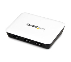 StarTech USB 3.0 adaptér NIC s Hubem bílá / pro síťové připojení / 3x USB 3.0 / USB 3.1 Gen 1 / RJ45 