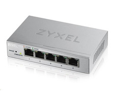 ZyXEL GS1200-5 / Desktop Gigabit Web Smart switch / 5x 1Gbps / QoS / Kovové provedení