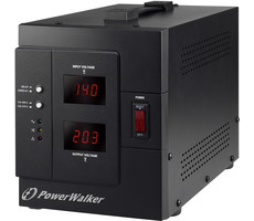 PowerWalker AVR 3000-SIV / regulátor napětí / 3000VA / 2400W / 1x Schuko