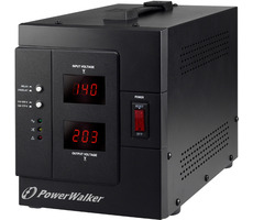 PowerWalker AVR 3000-SIV FR / regulátor napětí / 3000VA / 2400W / 1x FR