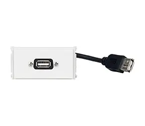 VivoLink zásuvkový panel USB 2.0 A - A pro Schneider / Thorsman CYB / TEK