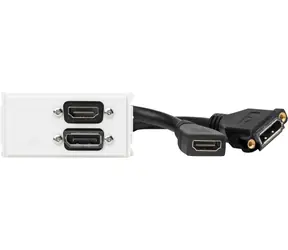 VivoLink zásuvkový panel HDMI + DP v 1.4 pro Schneider / Thorsman CYB / TEK