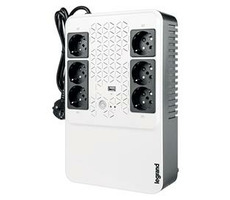 Legrand UPS Keor Multiplug 600VA FR / záložní zdroj UPS / 600 VA / 360 W / 6x FR / USB