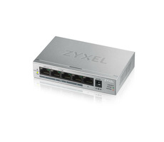 ZyXEL GS1005-HP / 5-port Desktop switch / 5x GLAN / 4x PoE / PoE 60W