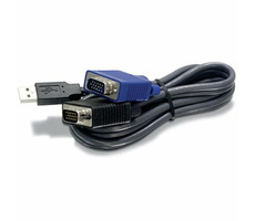 TRENDnet kvm kabel USB-VGA / pro switche kvm TK-207K & TK-209K & TK-407K & TK-409K / 4.5m