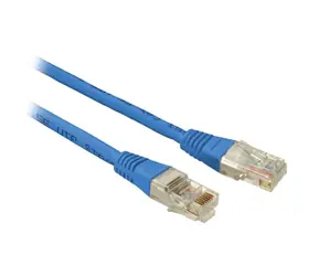 Solarix UTP CAT5E 2m snag proof modrá / Patch kabel / RJ45-RJ45