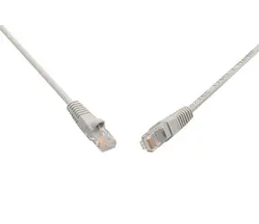 Solarix UTP CAT6 2m snag proof šedá / Patch kabel / RJ45-RJ45
